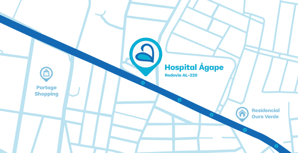 Localização no mapa